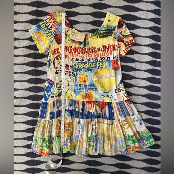 Vintage Jams World Paris Summer Dress Size M - Picture 4 of 7